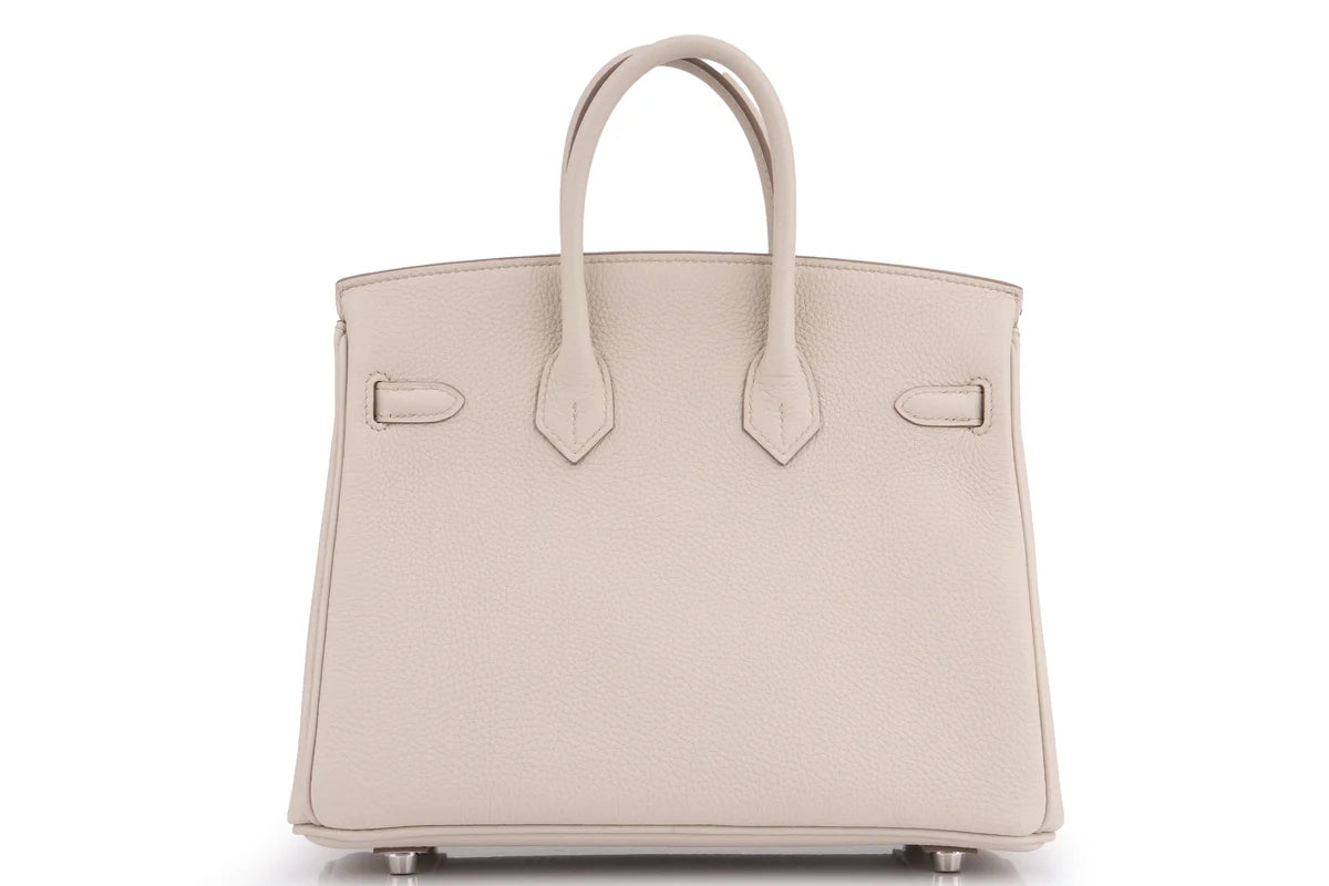 Hermès Birkin 25 Togo Beton PHW