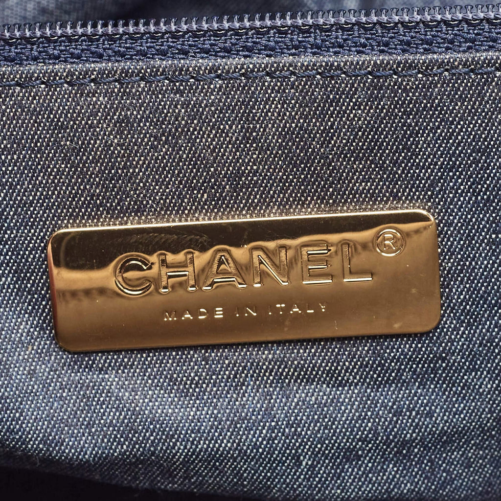 Chanel 19 Small Brown Nylon Shoulder Bags