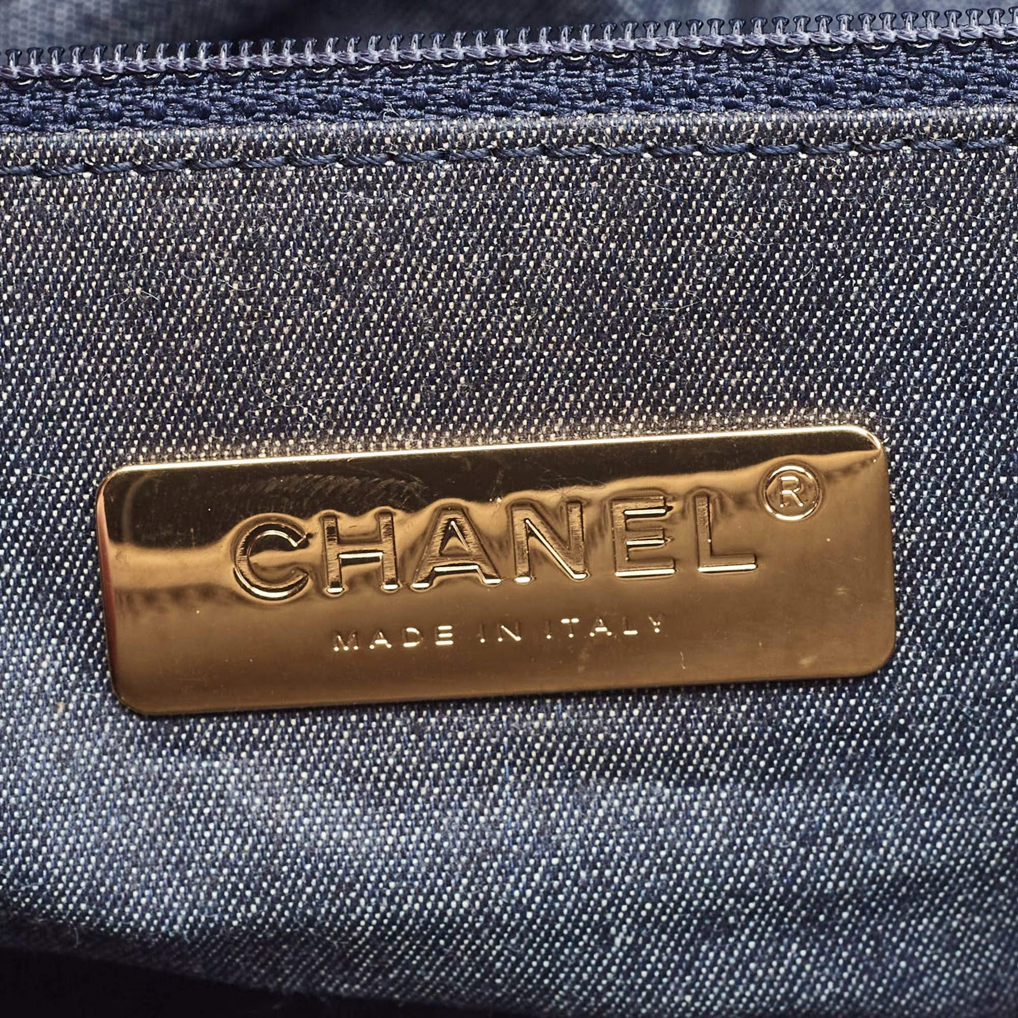 Chanel 19 Small Brown Nylon Shoulder Bags