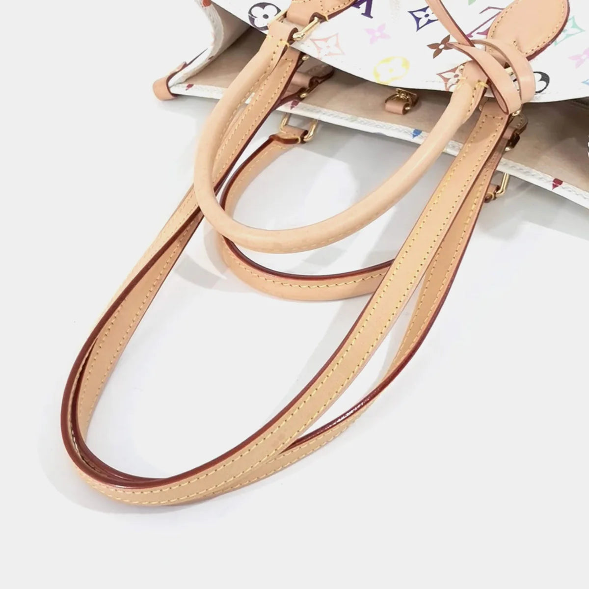 Louis Vuitton Multicolor PVC X Takashi Mukarami Multi On The Go Mm