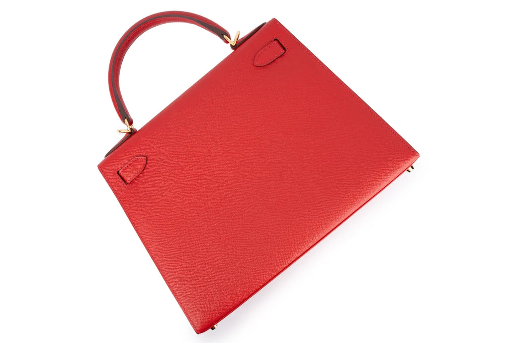 Hermès Kelly 28 Epsom Rouge Casaque GHW