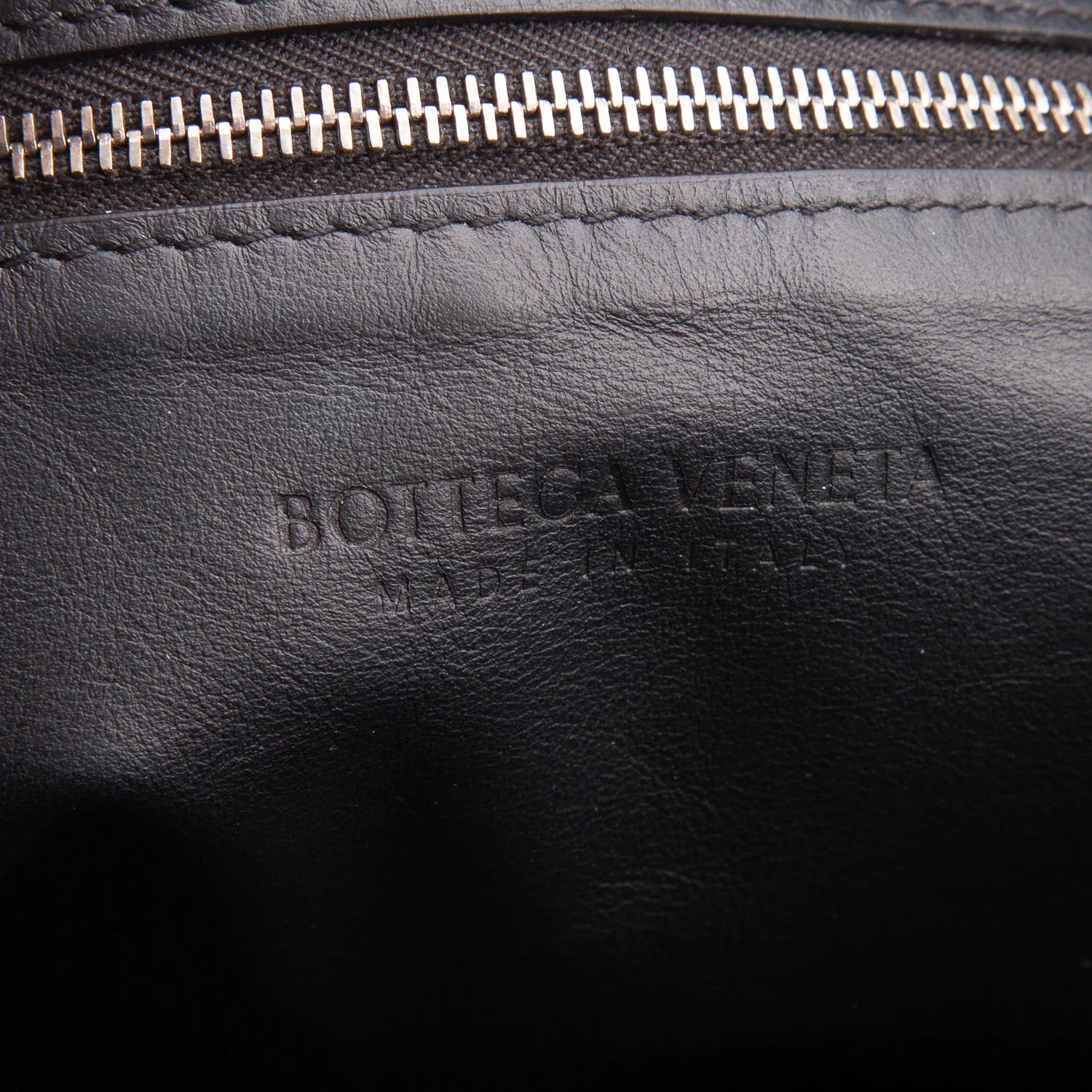 Bottega Veneta Black Intrecciato Leather Large Jodie Bag