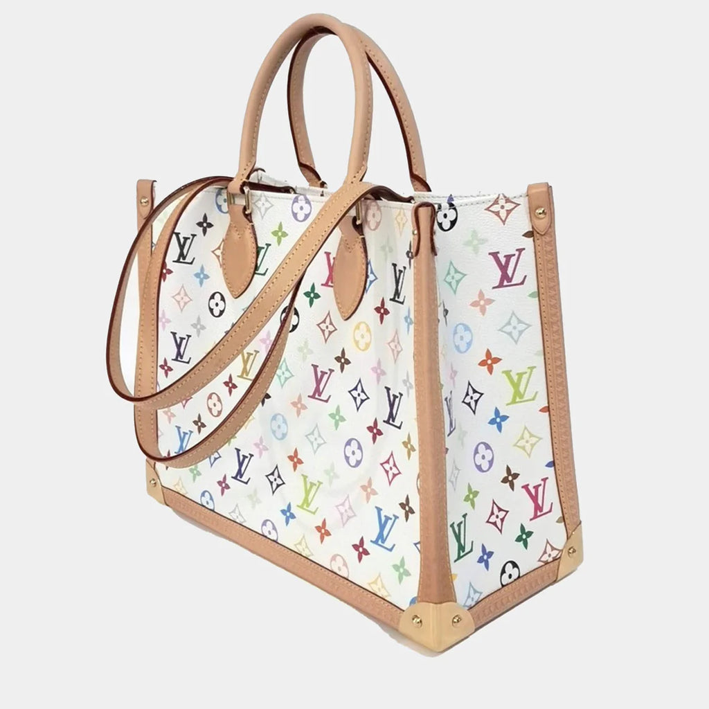 Louis Vuitton Multicolor PVC X Takashi Mukarami Multi On The Go Mm
