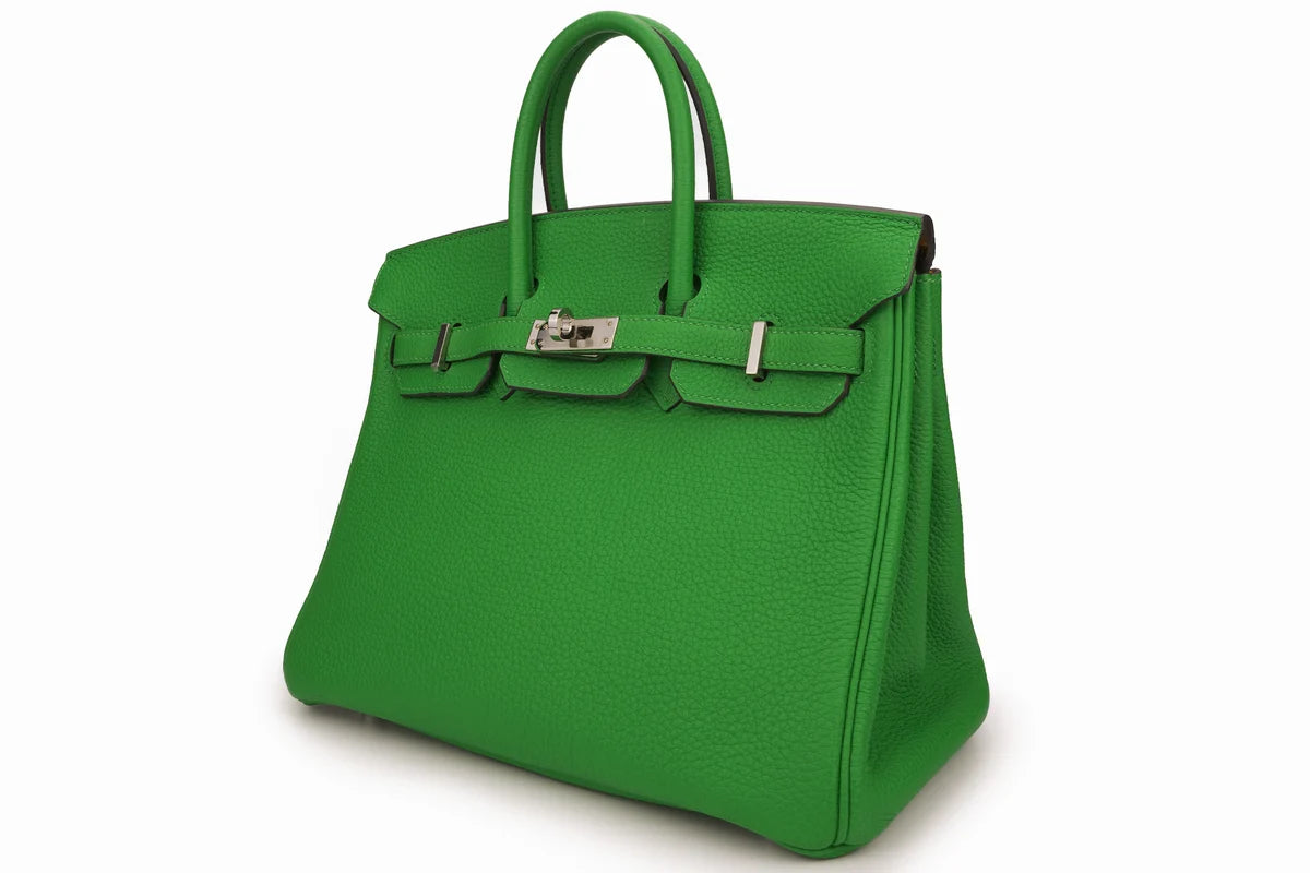 Hermès Birkin 25 Togo Bamboo Verso/Caramel PHW
