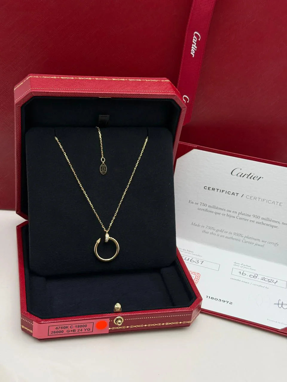 Cartier Juste Un Clou Pendant
