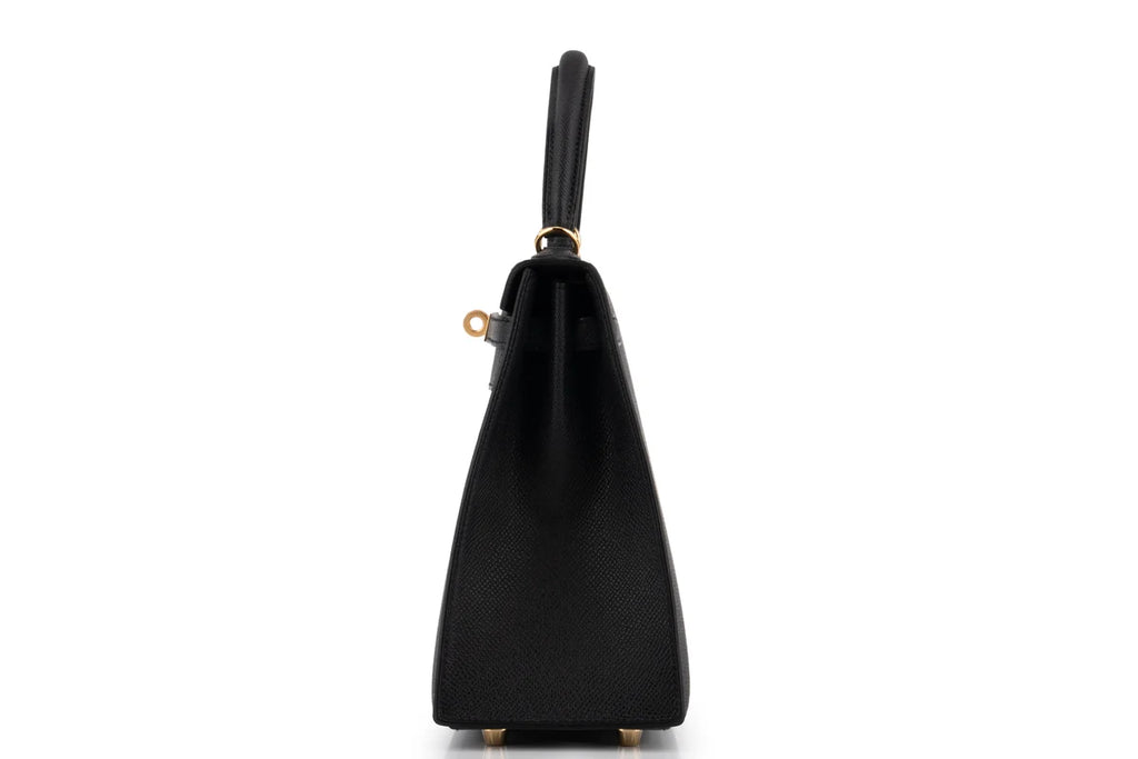 Hermès Kelly 25 Epsom Noir GHW