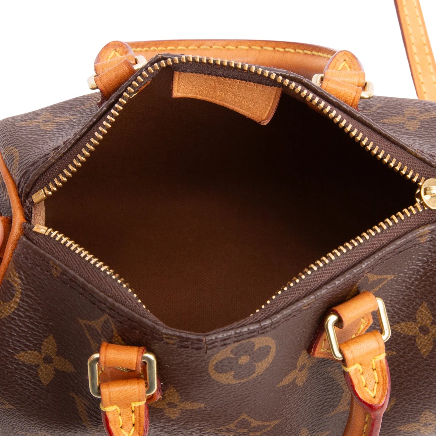 Louis Vuitton Monogram Nano Speedy Bandouliere