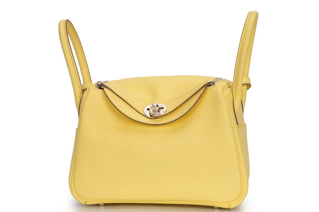 Hermès Lindy 26 Clemence Limoncello PHW