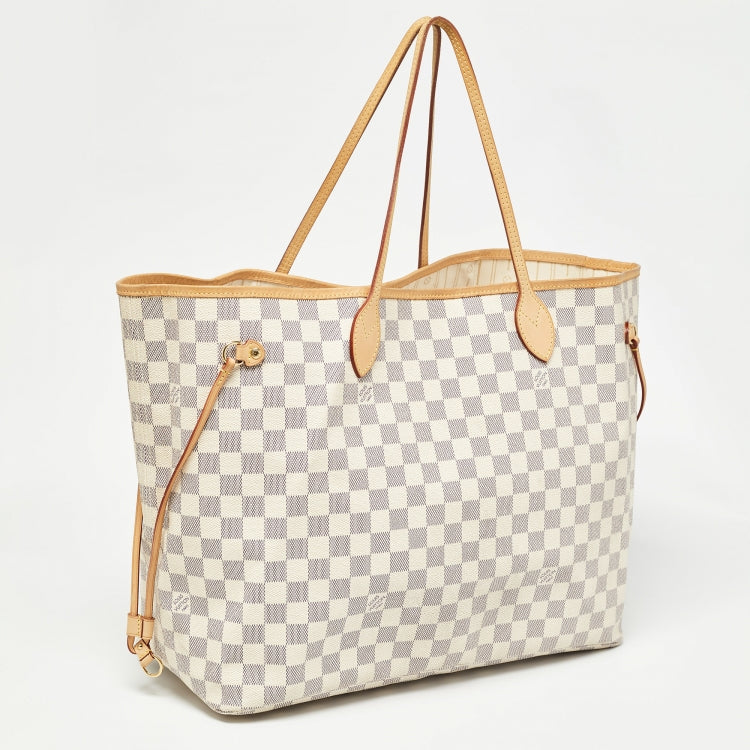 Louis Vuitton Damier Azur Canvas Neverfull GM Bag