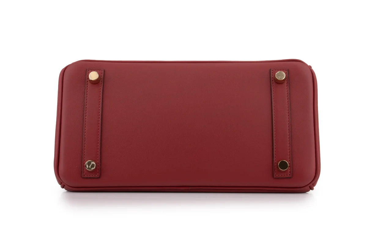 Hermès Birkin 25 Swift Rouge Grenant GHW
