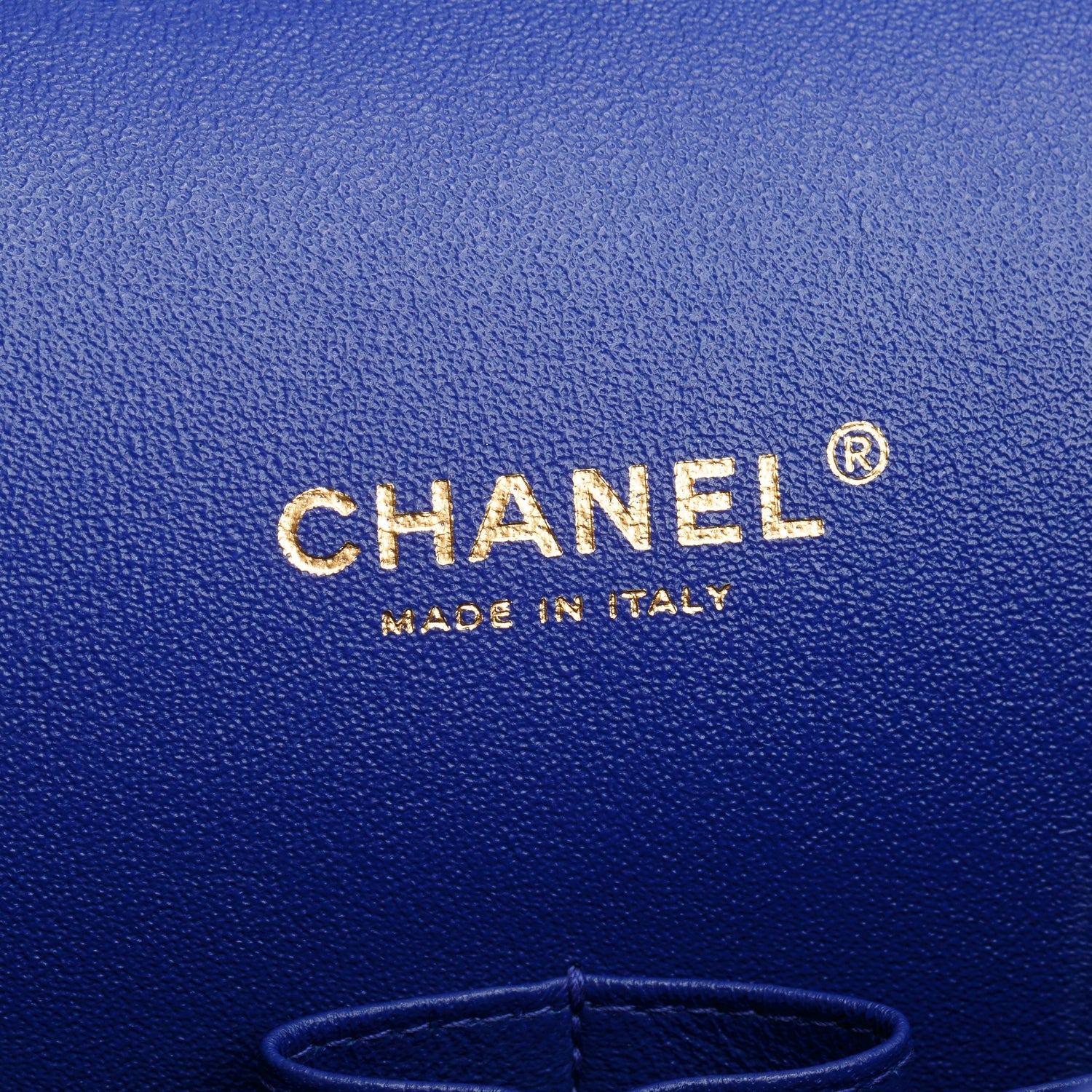 Chanel Blue Quilted Lambskin Leather Classic Maxi Double Flap Bag