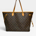 LOUIS VUITTON NEVERFULL GM TOTE BAG IN MONOGRAM