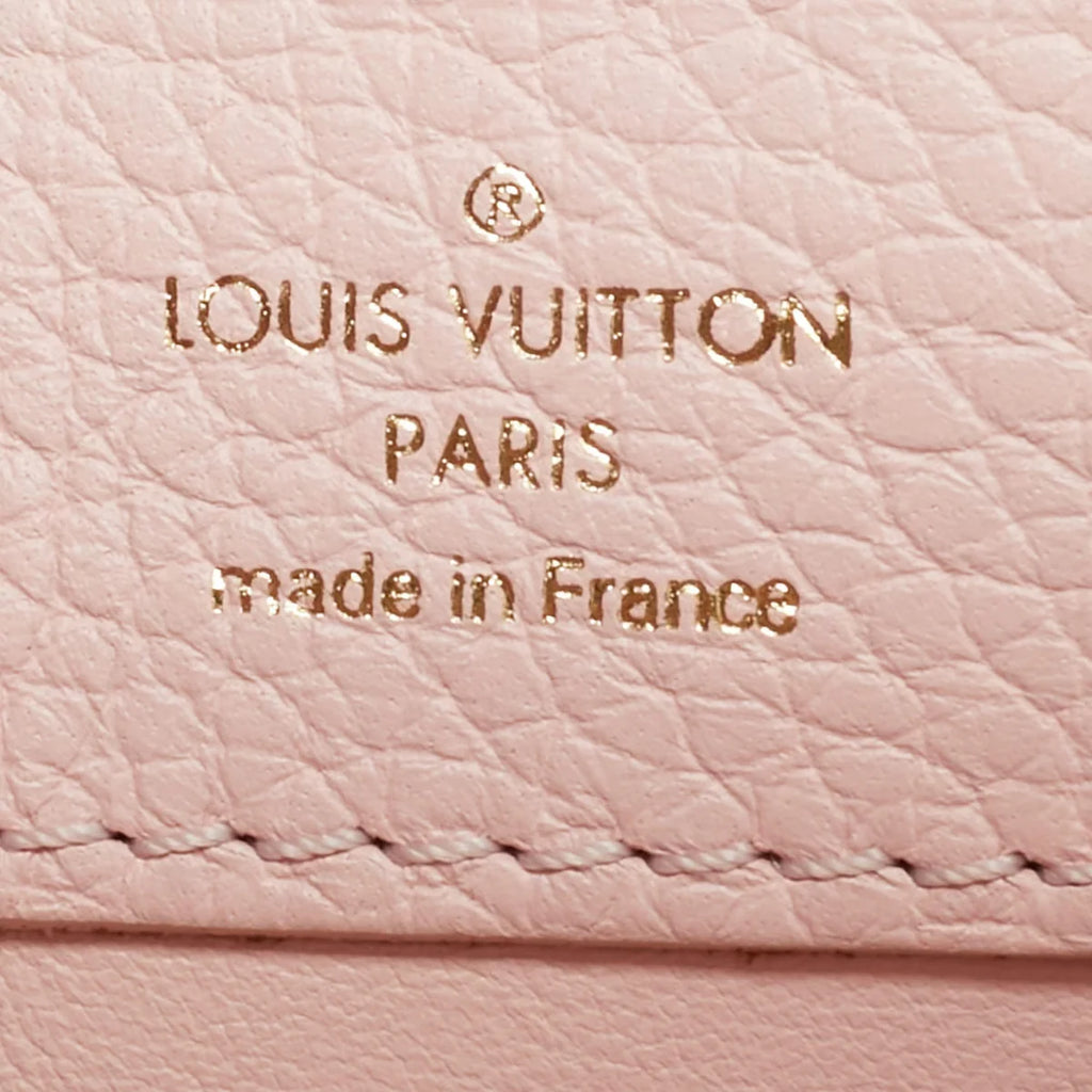 Louis Vuitton Capucines Mini Pink Taurillon Leather Top Handle Bag