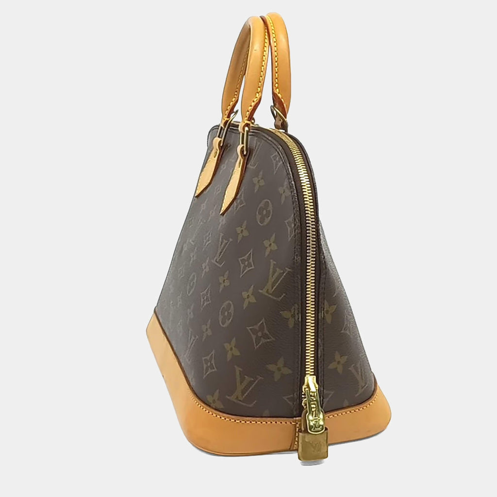 Louis Vuitton Brown Canvas Monogram Alma PM