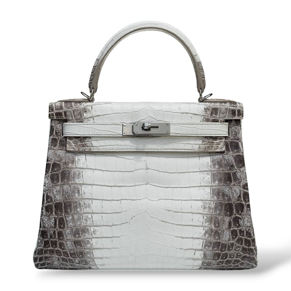 Hermes Kelly 28 Himalaya Crocodile Niloticus PHW