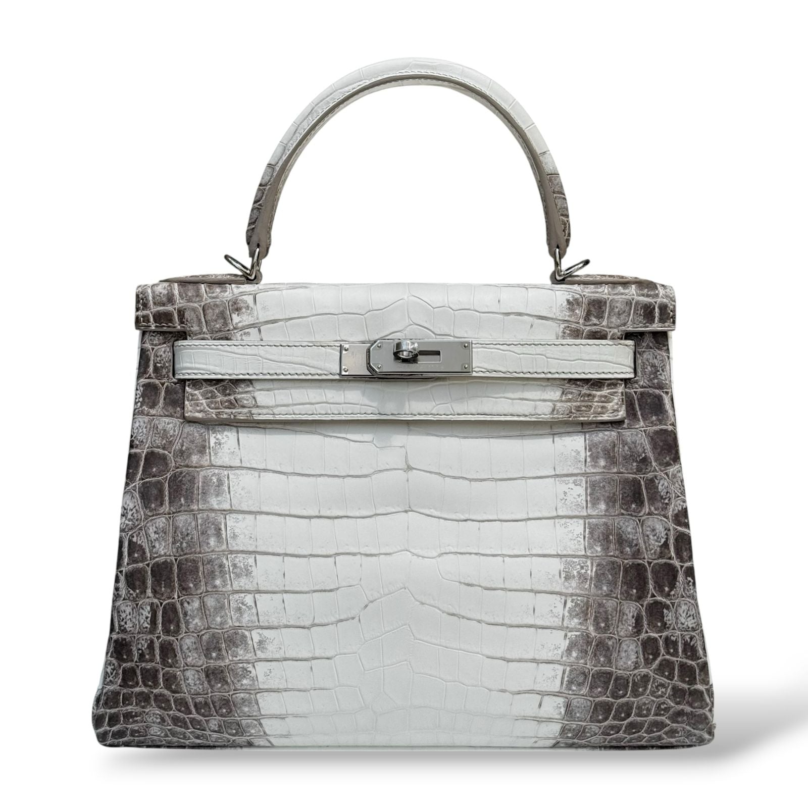 Hermes Kelly 28 Himalaya Crocodile Niloticus PHW