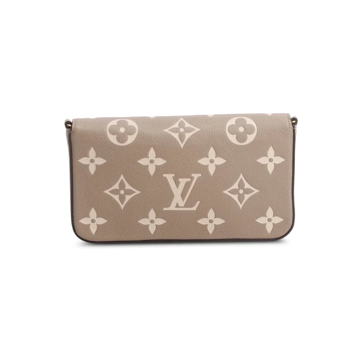Louis Vuitton Tourterelle Monogram Empreinte Leather Felicie Pochette