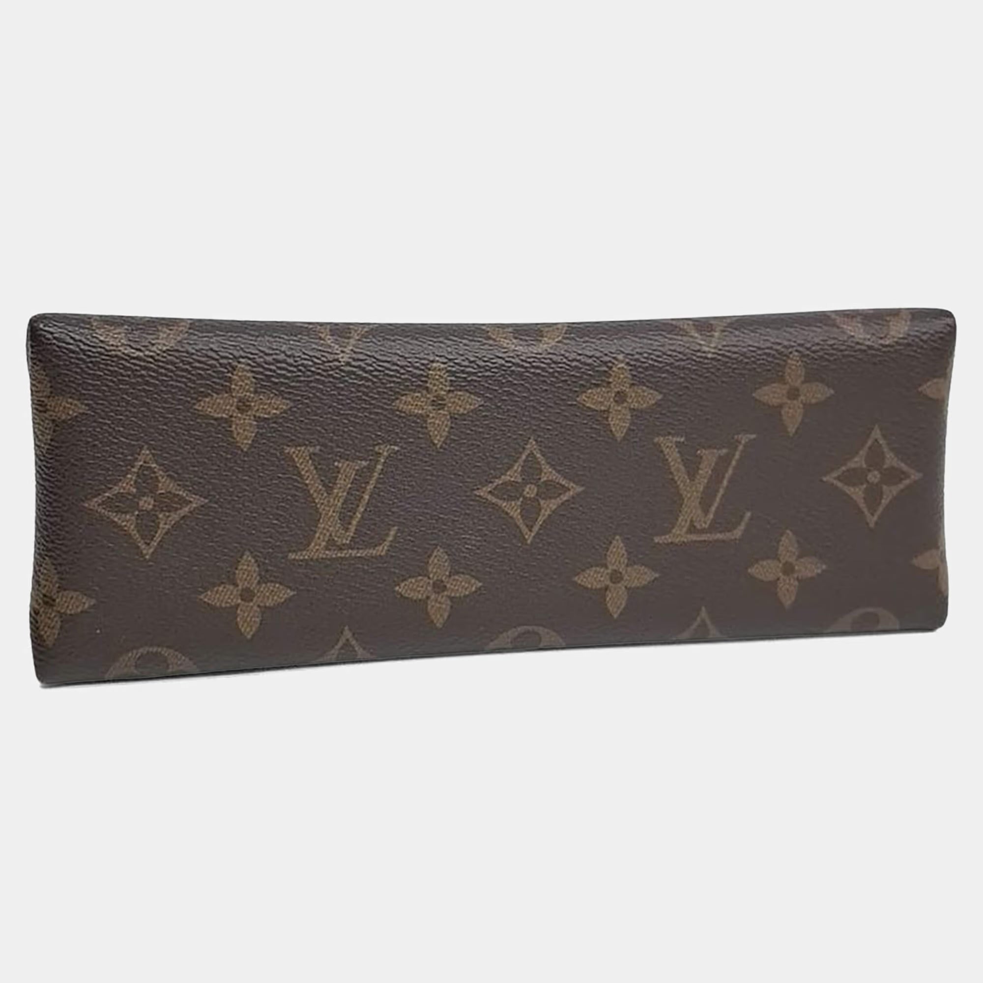 Louis Vuitton Black/Brown Coated Canvas and Leather Rocky BB