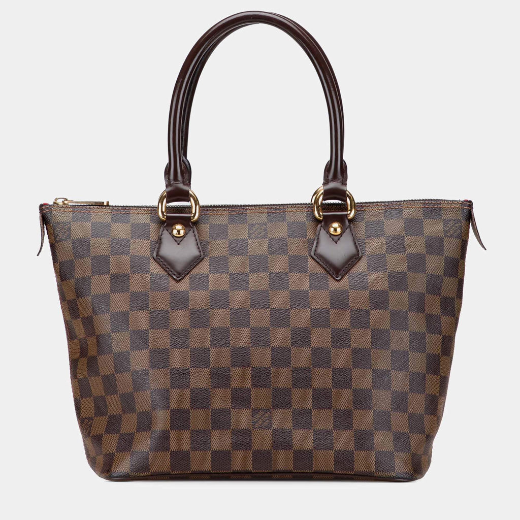 Louis Vuitton Brown Damier Ebene Saleya PM