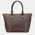 Louis Vuitton Brown Damier Ebene Saleya PM