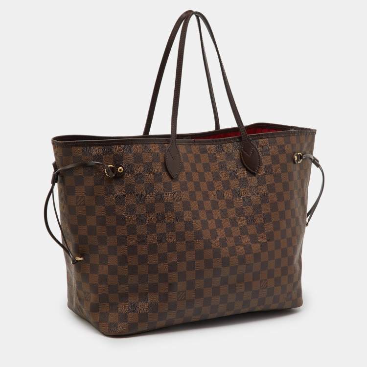 Louis Vuitton Damier Ebene Canvas Neverfull GM Bag