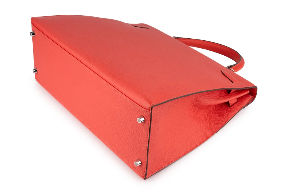 Hermès Kelly 35 Epsom Rose Jaipur PHW