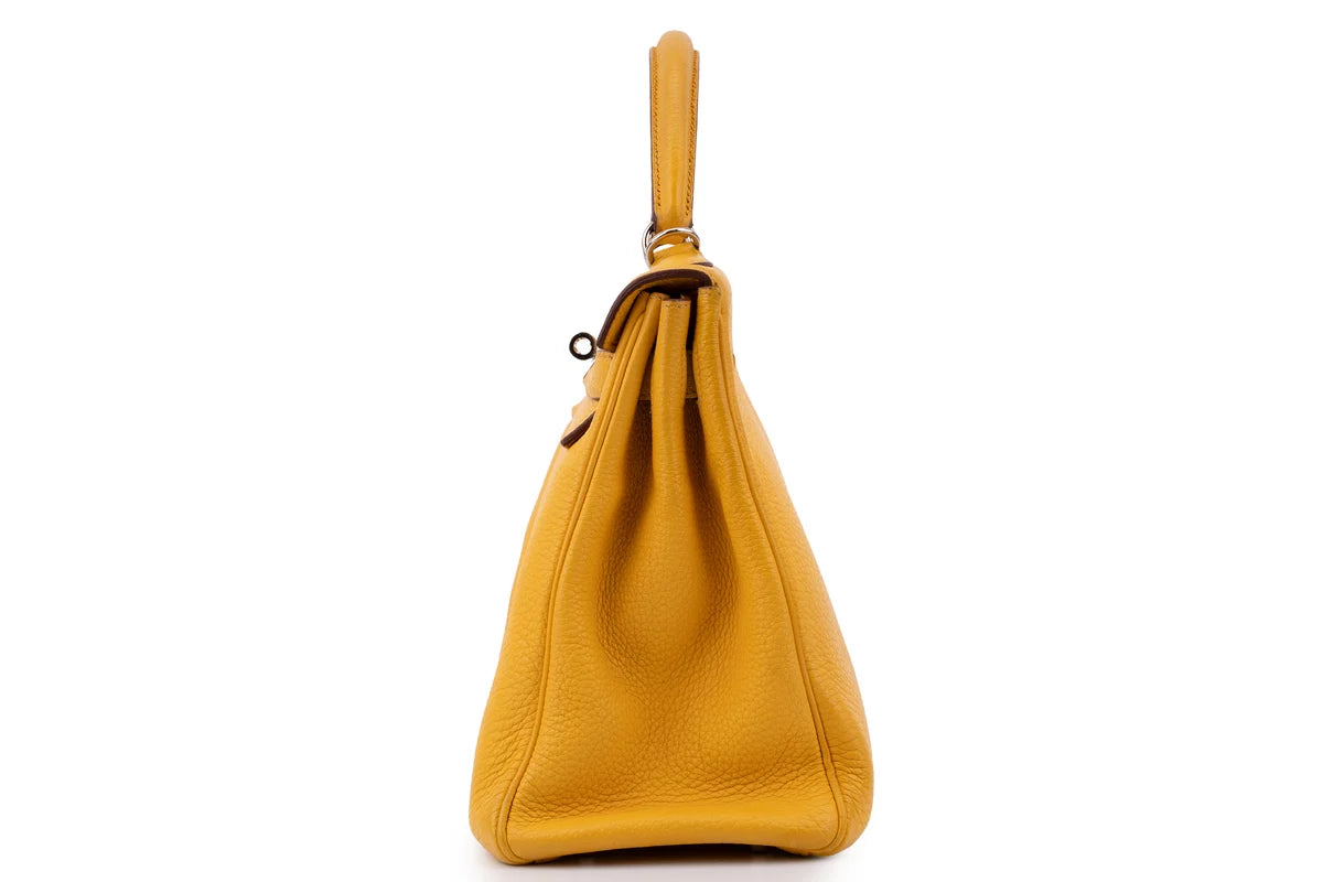 Hermès Kelly 32 Togo Soleil PHW