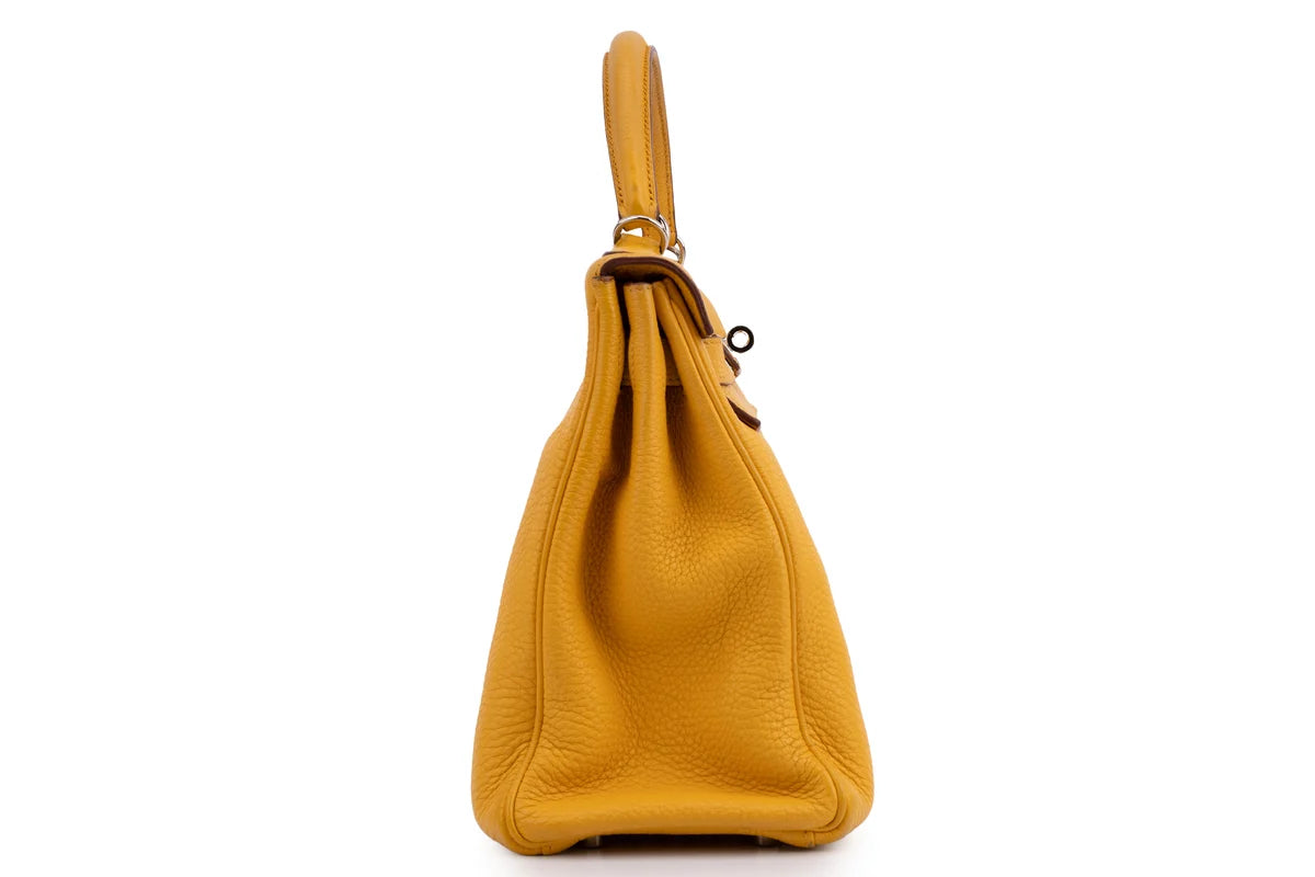 Hermès Kelly 32 Togo Soleil PHW