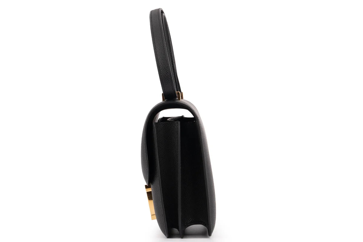 Hermès Constance 18 Epsom Noir GHW