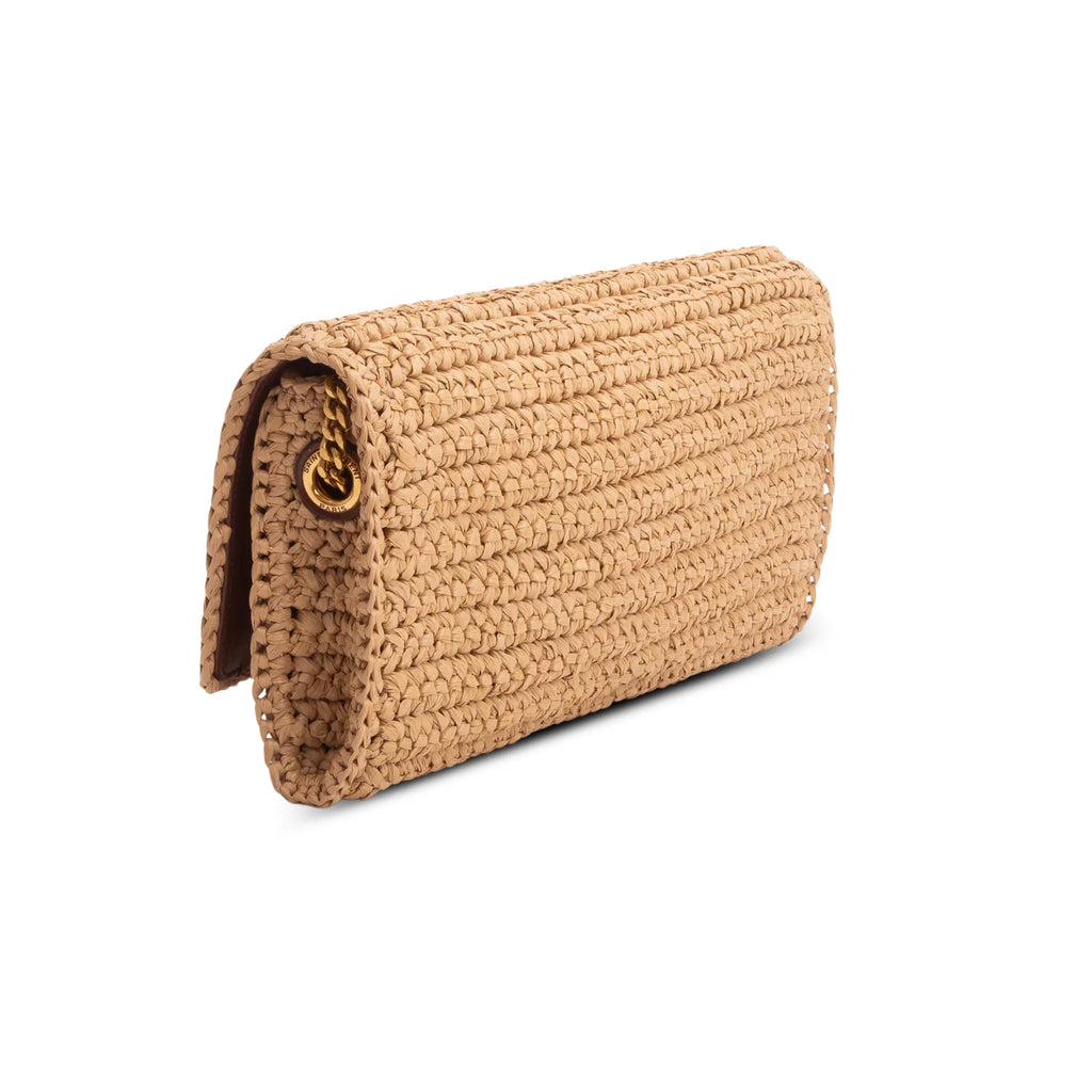 Saint Laurent 2025 Raffia Monogram Tassel Kate 99