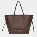 Louis Vuitton Neverfull MM Damier Ebene Tote Bag