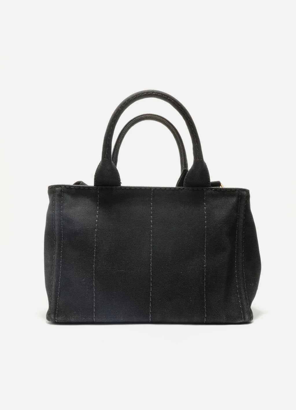 PRADA Canapa SS 2WAY Handbag black