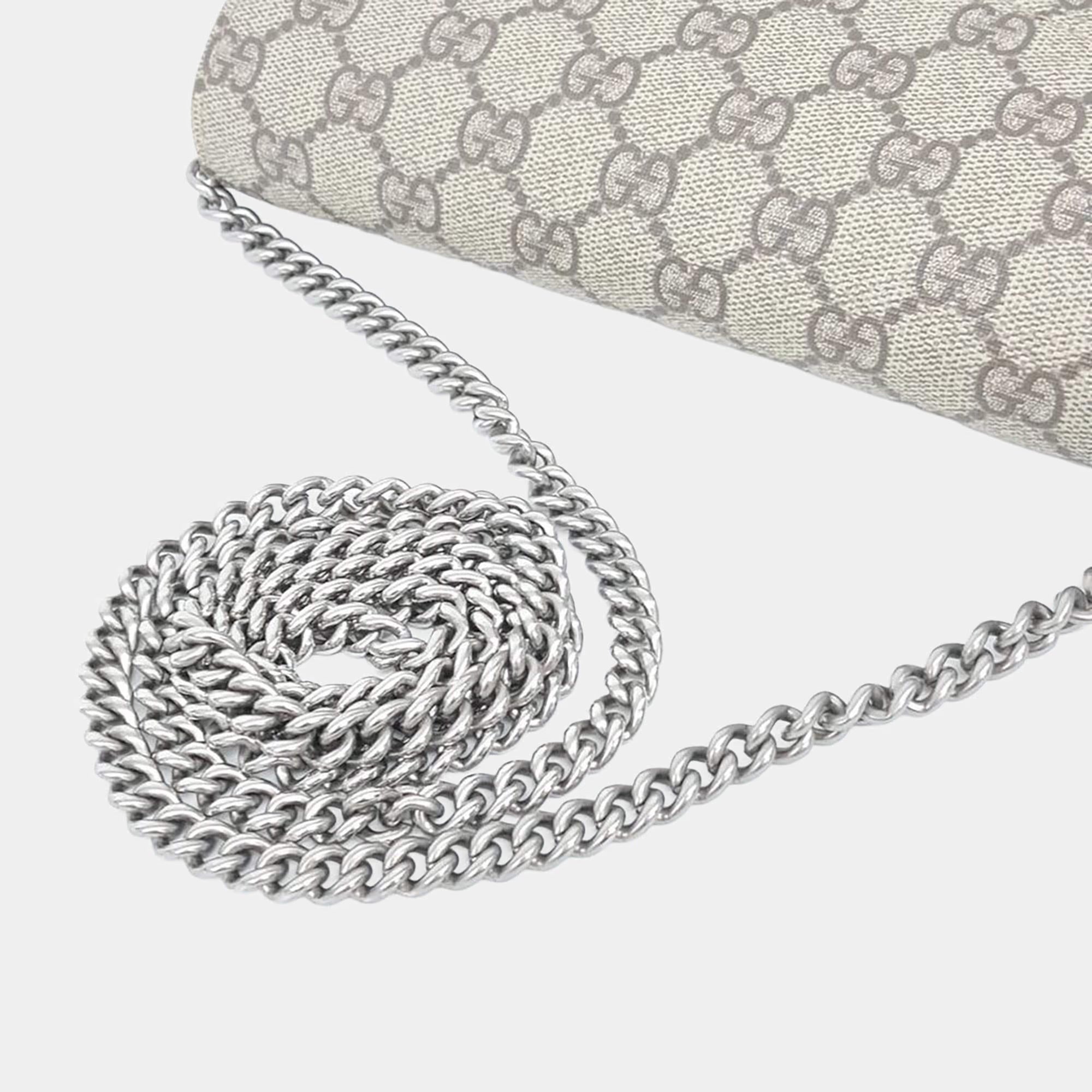Gucci Beige PVC Dionysus Mini Chain