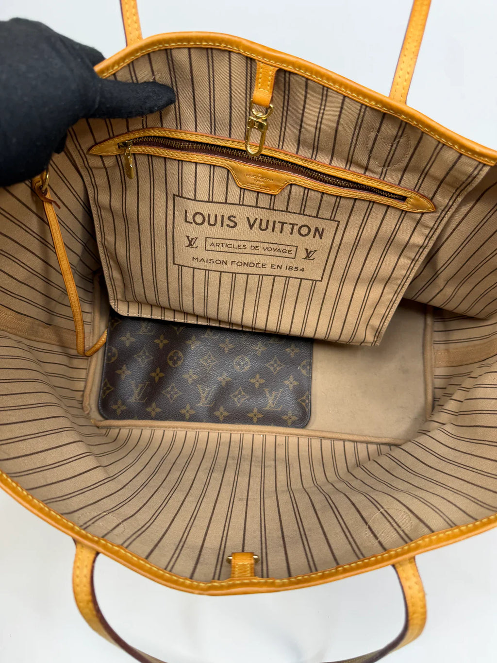 LOUIS VUITTON NEVERFULL GM TOTE BAG IN MONOGRAM