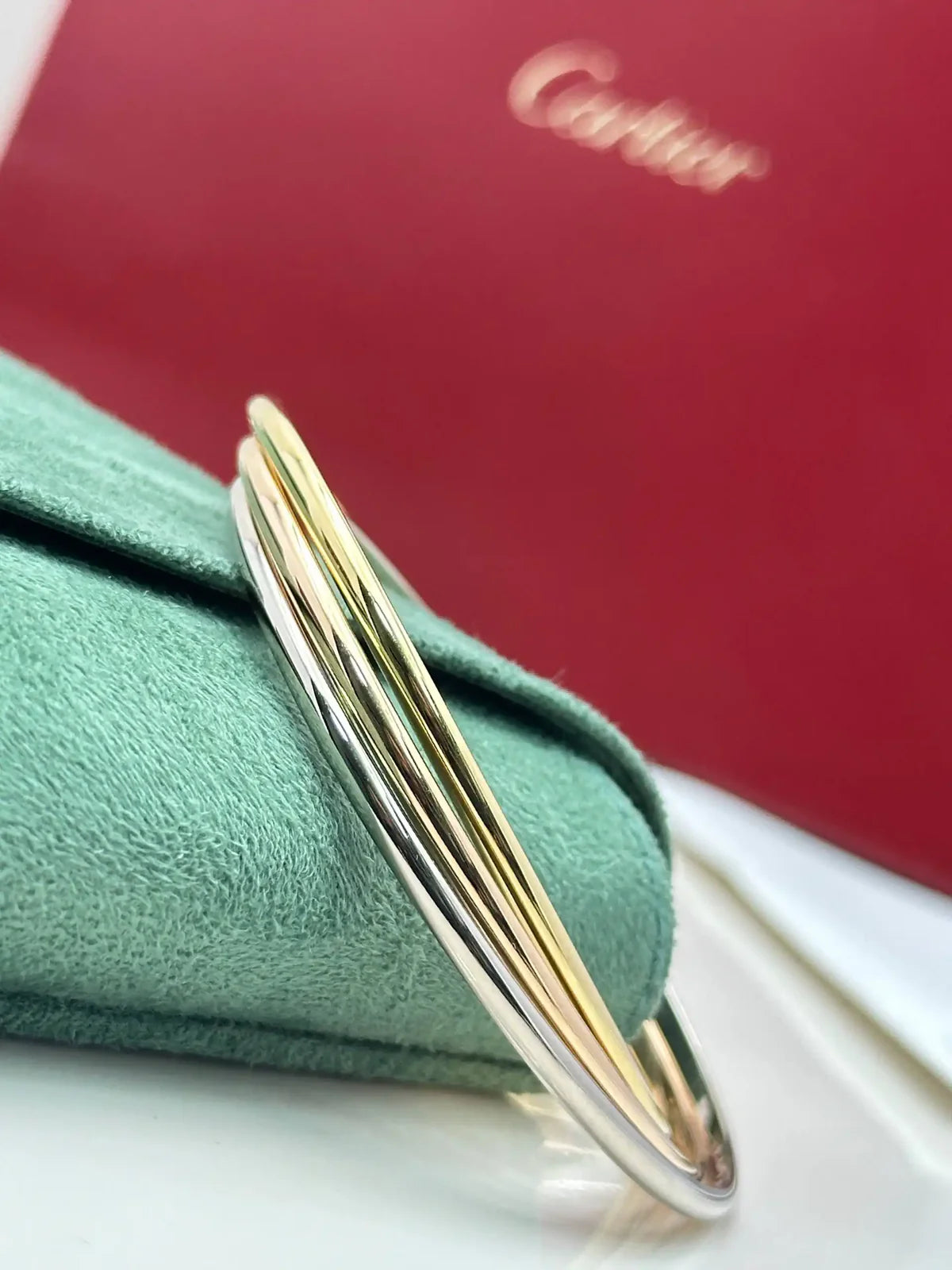 Cartier Trinity Bracelet Size 18