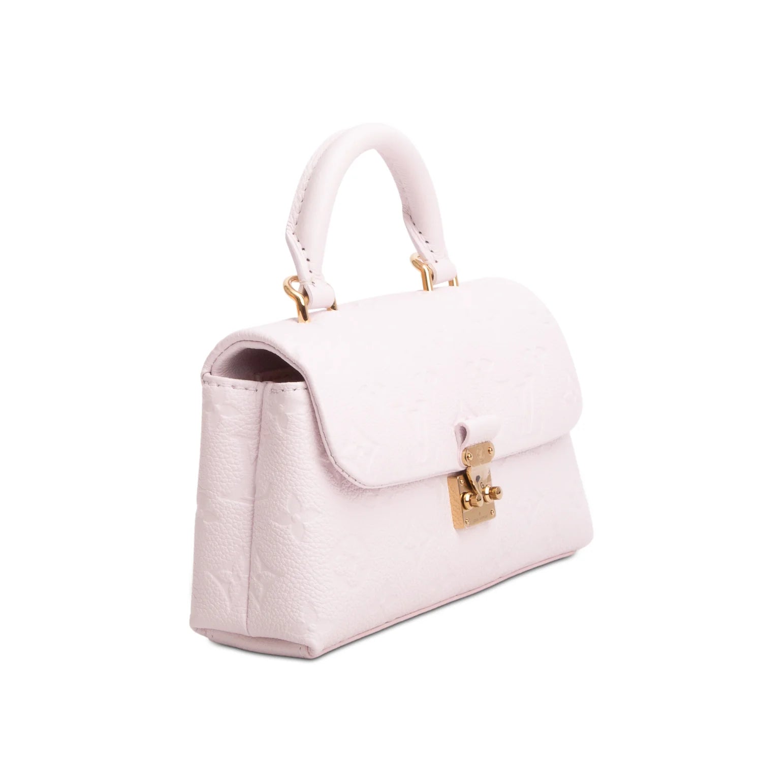 Louis Vuitton Pink Monogram Empreinte Leather Nano Madeleine