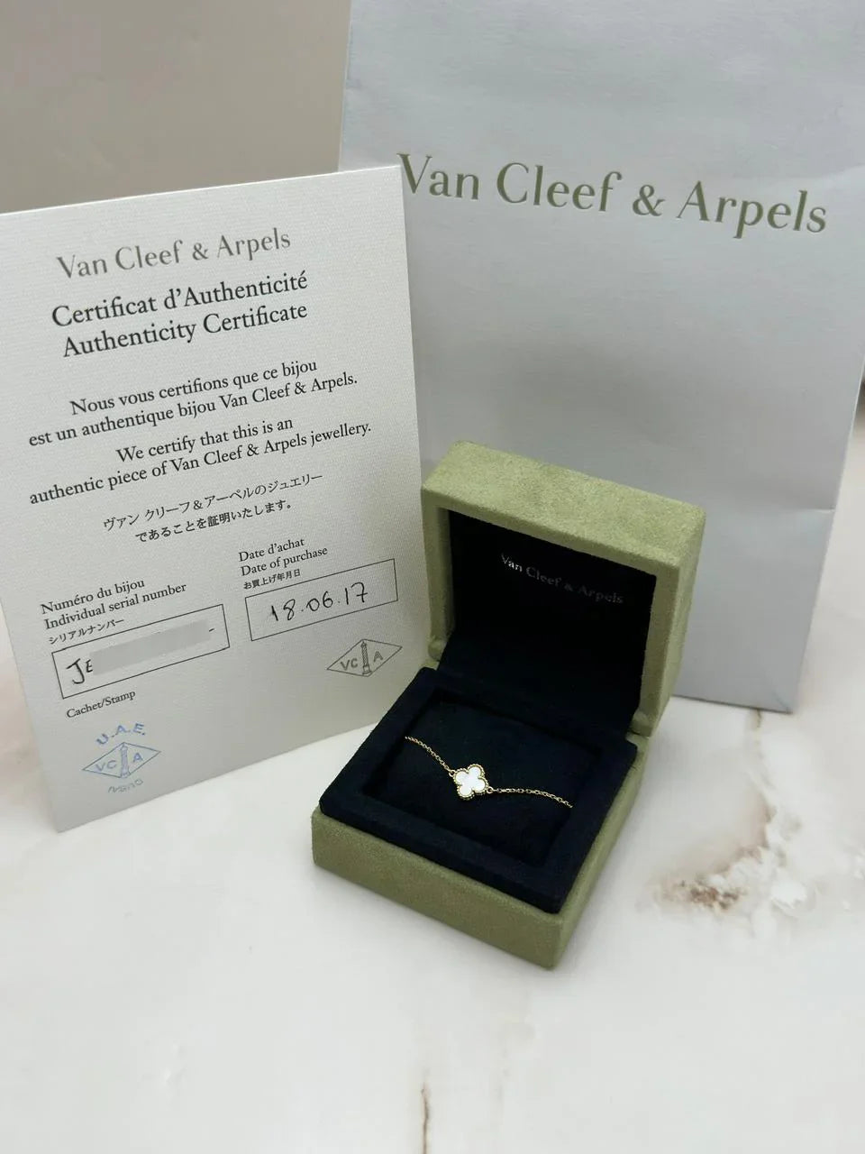 Van Cleef And Arpels Sweet Alhambra Bracelet