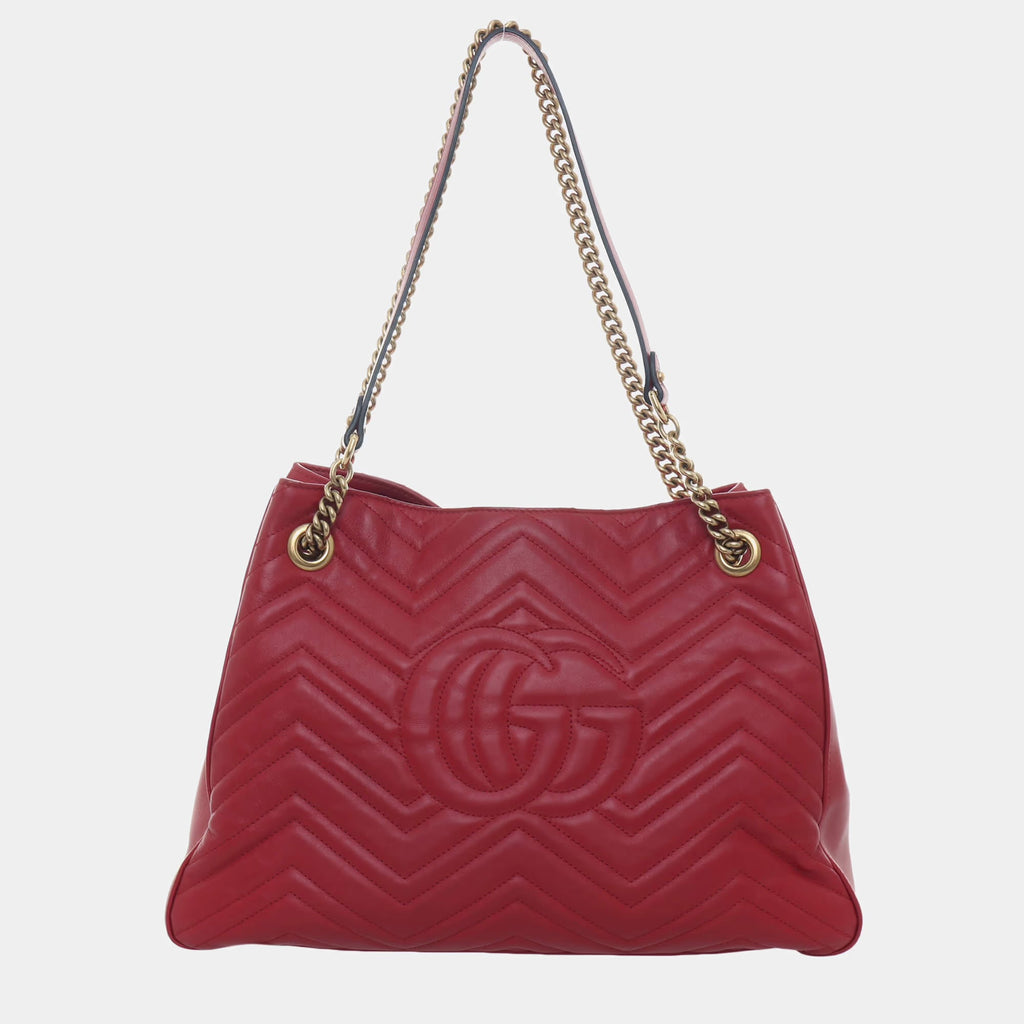 Gucci Medium Marmont Chain Shoulder Bag