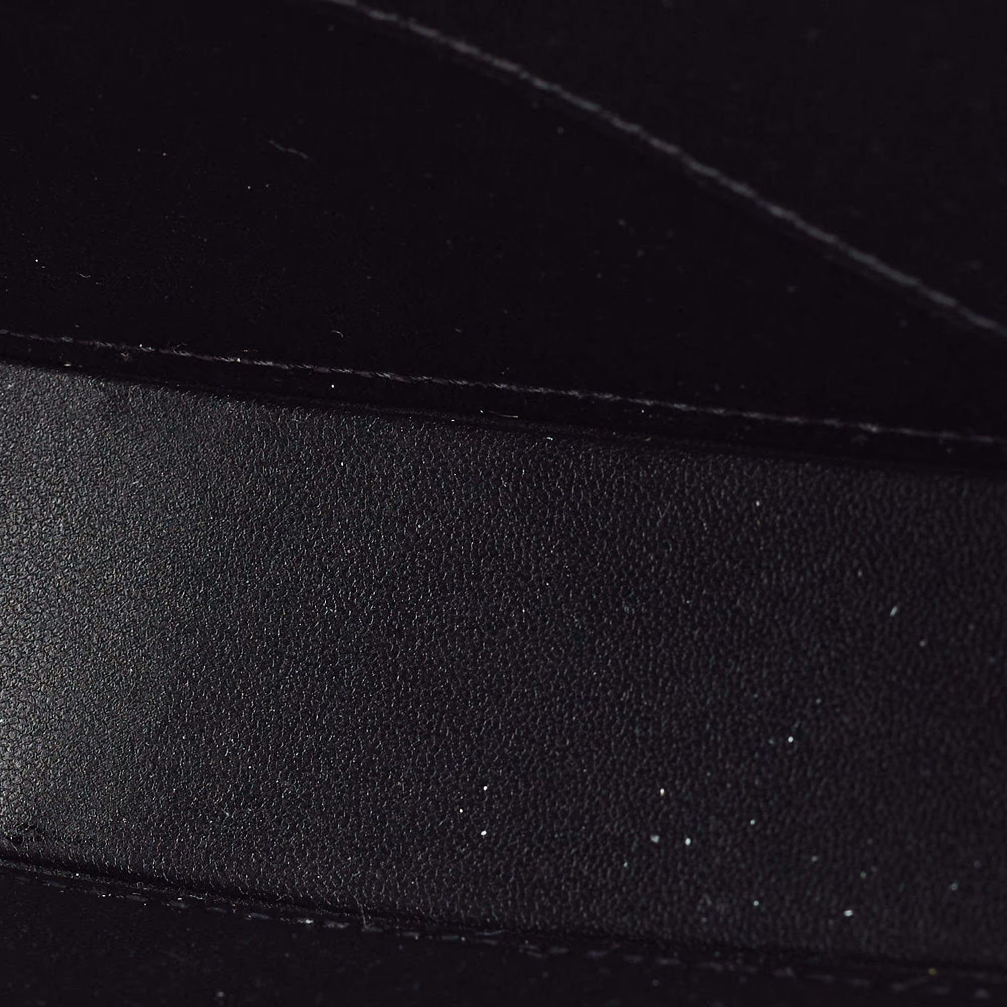Dior Saddle Rodeo Black Leather Pouch Bag