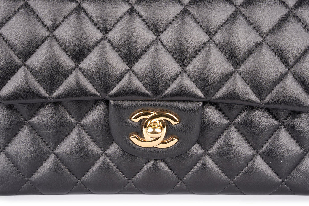 Chanel Mini Flapbag Lambskin Black GHW