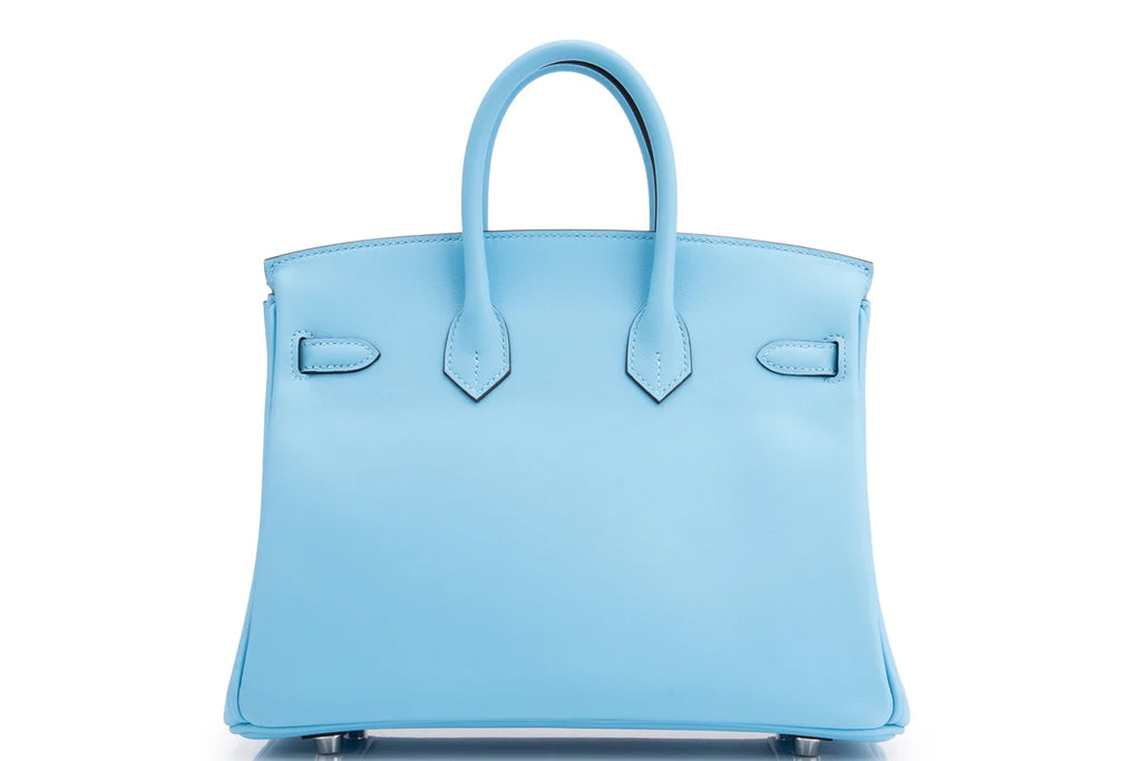 Hermès Birkin 25 Swift Blue Celeste PHW