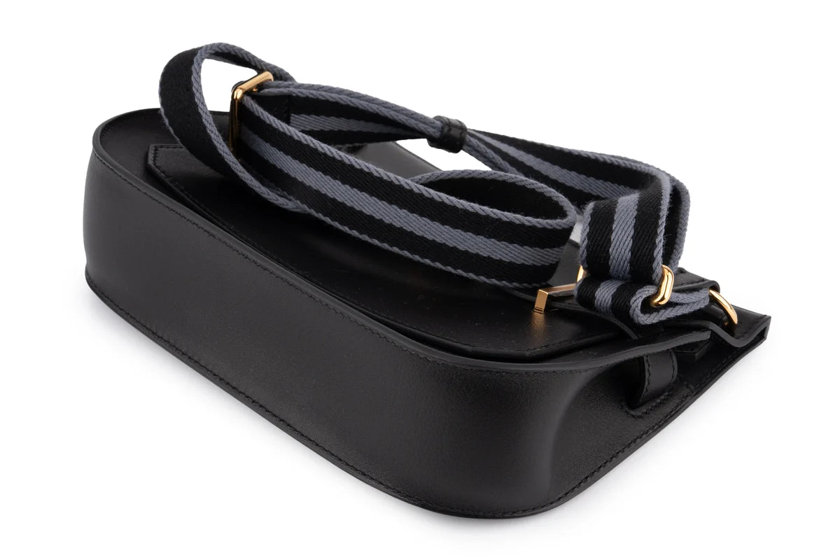 Hermès Jypsiere Mini Evergrain Noir GHW