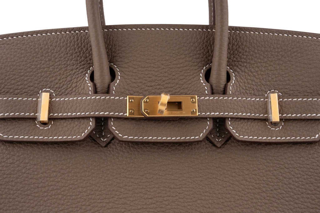 Hermès Birkin 25 Togo Etoupe BGHW
