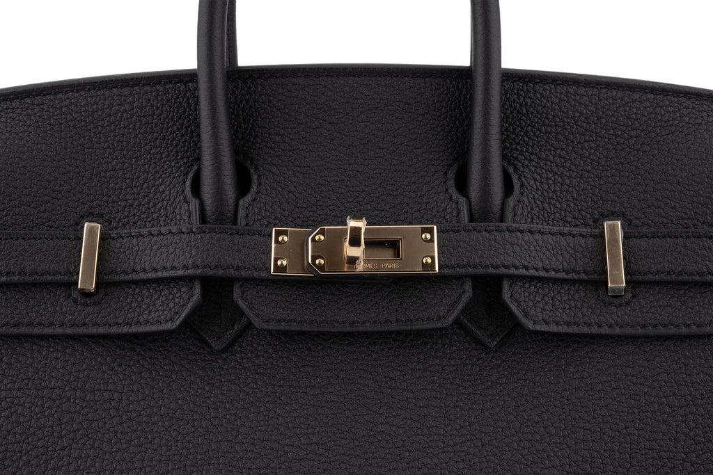 Hermès Birkin 25 Togo Noir PBHW