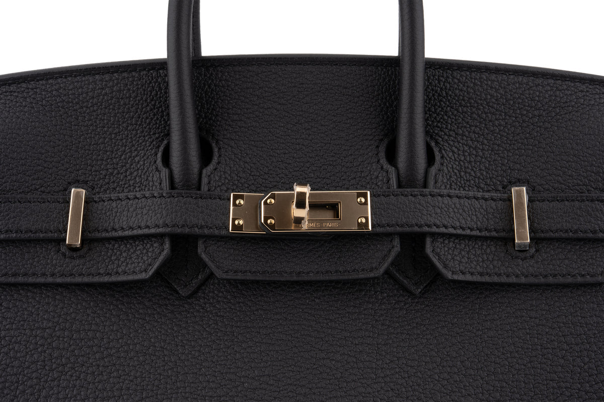 Hermès Birkin 25 Togo Noir PBHW