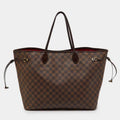 Louis Vuitton Damier Ebene Canvas Neverfull GM Bag