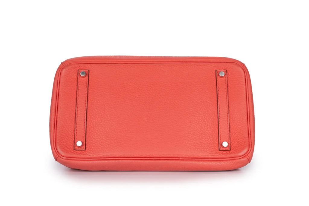 Hermès Birkin 35 Clemence Bougainvillea PHW
