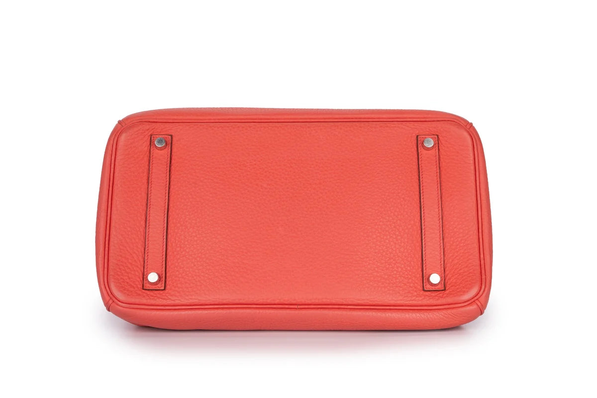 Hermès Birkin 35 Clemence Bougainvillea PHW