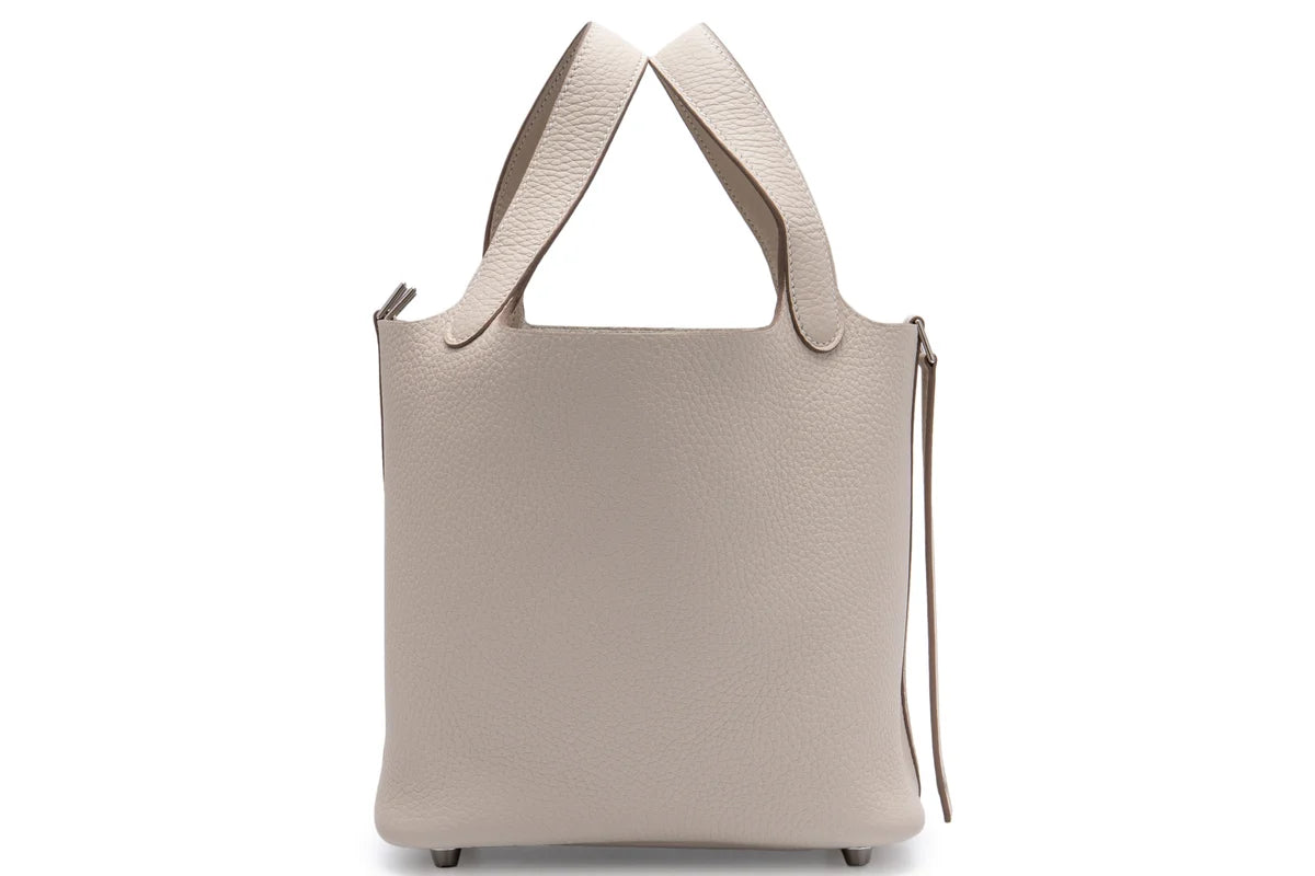 Hermès Picotin 18 Clemence Beton PHW