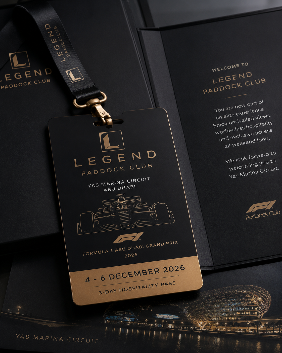 Legend Paddock Club | Abu Dhabi Grand Prix 2026 | 3-Day VIP Hospitality Pass